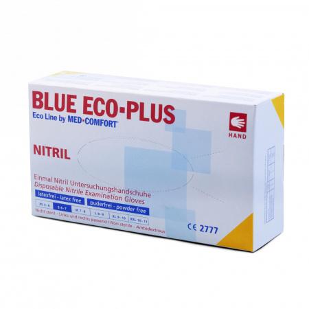 MED-Comfort Blue Eco-Plus nitrila cimdi N100 XS izm.