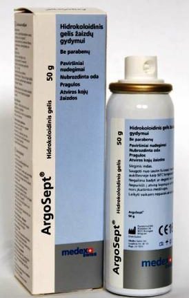ArgoSept Hidrokoloidāls Gēls 50 G.