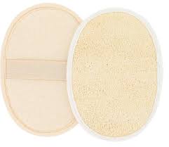 Luffa masāžas spilventiņš, ovāls