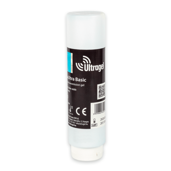 Ultrasonogrāfijas gēls "AquaUltra Basic"(augsta viskozitāte līmenis,zila krāsa) 260 gr