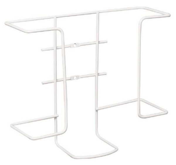 ABENA Cimdu Turētājs 2 Kastēm, Balts (Dānija)